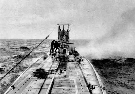 Підвоний човен Німеччини 1918 рік