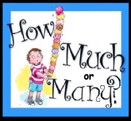 how much/how many