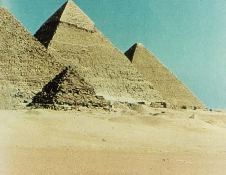 Пирамиды в Гизе. XXIX-XXVIII вв. до н.э.