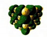 Модель ионного соединения (поваренной соли)