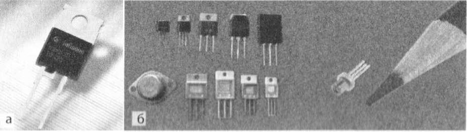 Напівпровідникові діоди і транзистори. фото