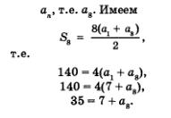 Арифметическая прогрессия