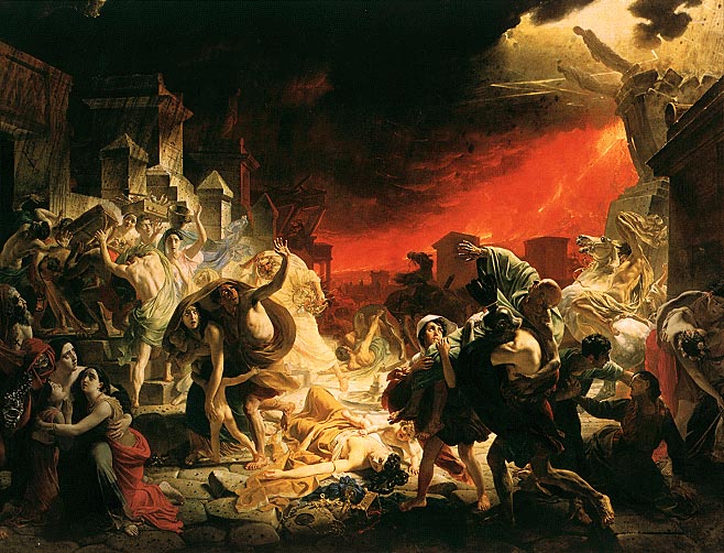 Картина Брюлова "Останній день Помпеї"