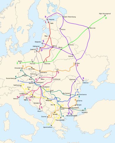 Панєвропейські транспортні коридори
