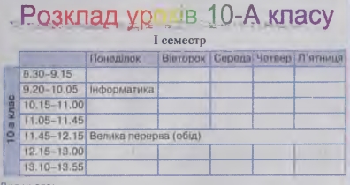 Розклад  уроків.doc