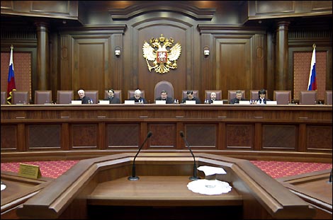 Судова зала під час судового процесу