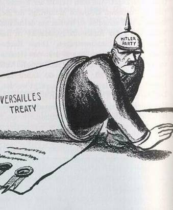 Версальський договір породив нацизм, Карикатура