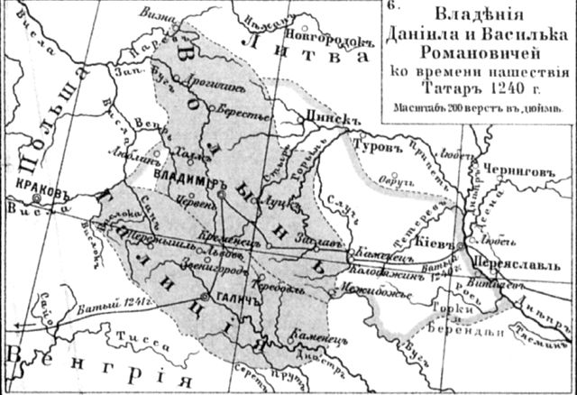 Карта Волині