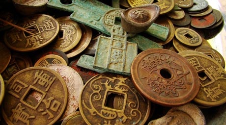 Стapовиннi китaйськi монети