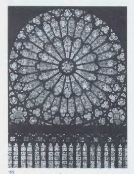 Северное окно-роза. 1268 г. Собор Hотp-Дaм. Париж